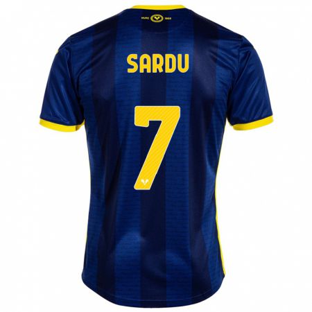 Kandiny Bambino Maglia Rosella Sardu #7 Marina Militare Kit Gara Home 2023/24 Maglietta