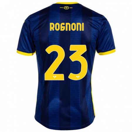 Kandiny Kinder Alessia Rognoni #23 Marine Heimtrikot Trikot 2023/24 T-Shirt Österreich