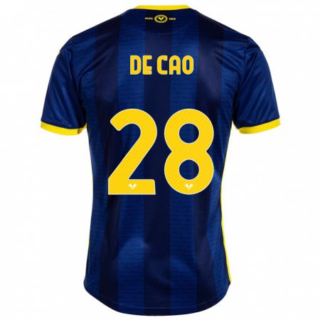 Kandiny Bambino Maglia Elena De Cao #28 Marina Militare Kit Gara Home 2023/24 Maglietta