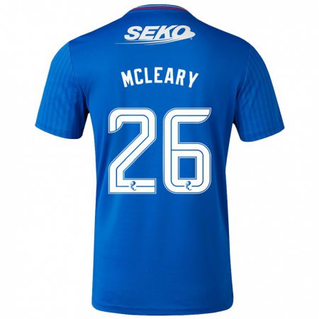 Kandiny Kinderen Jodi Mcleary #26 Blauw Thuisshirt Thuistenue 2023/24 T-Shirt België