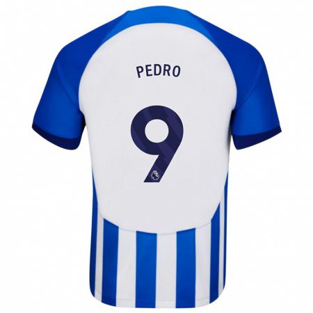 Kandiny Niño Camiseta João Pedro #9 Azul 1ª Equipación 2023/24 La Camisa