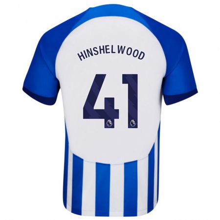 Kandiny Niño Camiseta Jack Hinshelwood #41 Azul 1ª Equipación 2023/24 La Camisa