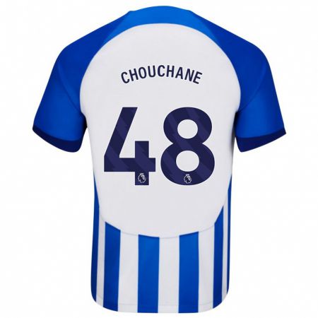 Kandiny Niño Camiseta Samy Chouchane #48 Azul 1ª Equipación 2023/24 La Camisa