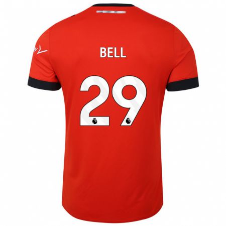 Kandiny Kinderen Amari'i Bell #29 Rood Thuisshirt Thuistenue 2023/24 T-Shirt België