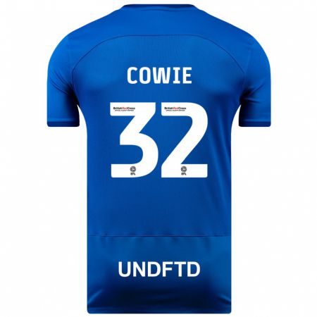 Kandiny Kinderen Abbie Cowie #32 Blauw Thuisshirt Thuistenue 2023/24 T-Shirt België