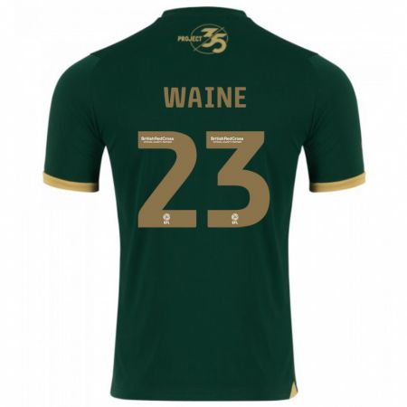 Kandiny Niño Camiseta Ben Waine #23 Verde 1ª Equipación 2023/24 La Camisa