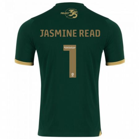 Kandiny Bambino Maglia Jasmine Read #1 Verde Kit Gara Home 2023/24 Maglietta