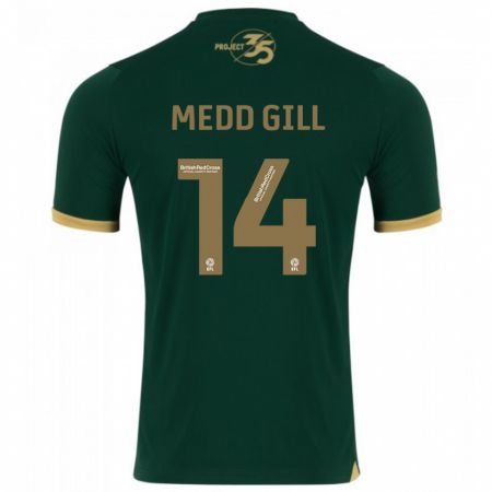 Kandiny Niño Camiseta Tamsin Medd-Gill #14 Verde 1ª Equipación 2023/24 La Camisa México