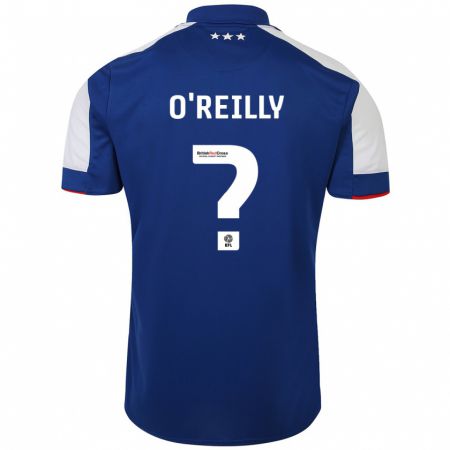 Kandiny Kinder Connor O'reilly #0 Blau Heimtrikot Trikot 2023/24 T-Shirt Österreich