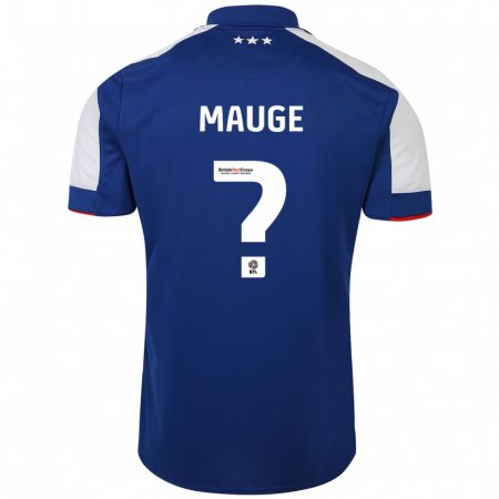 Kandiny Bambino Maglia James Mauge #0 Blu Kit Gara Home 2023/24 Maglietta