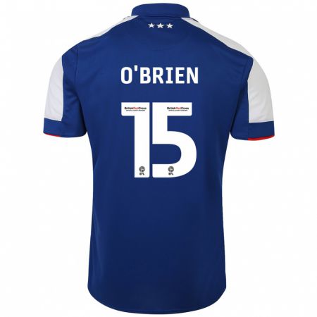 Kandiny Kinder Lucy O'brien #15 Blau Heimtrikot Trikot 2023/24 T-Shirt Österreich