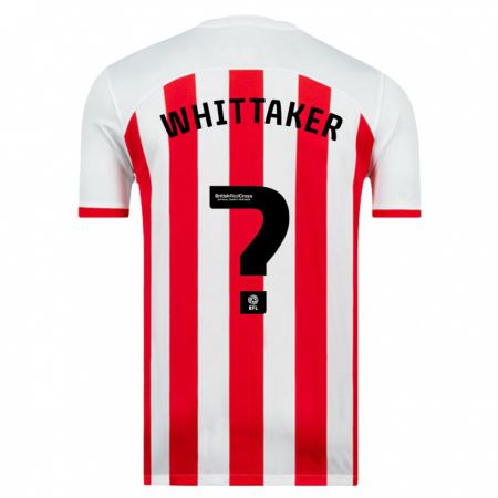 Kandiny Niño Camiseta Jack Whittaker #0 Blanco 1ª Equipación 2023/24 La Camisa