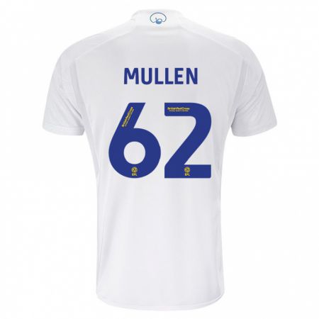 Kandiny Kinderen Jeremiah Chilokoa-Mullen #62 Wit Thuisshirt Thuistenue 2023/24 T-Shirt België