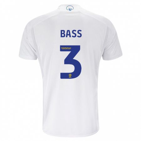 Kandiny Bambino Maglia Rebekah Bass #3 Bianco Kit Gara Home 2023/24 Maglietta