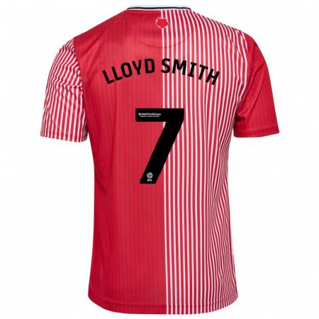 Kandiny Kinderen Lexi Lloyd-Smith #7 Rood Thuisshirt Thuistenue 2023/24 T-Shirt België