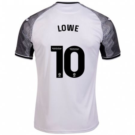 Kandiny Bambino Maglia Jamal Lowe #10 Bianco Kit Gara Home 2023/24 Maglietta