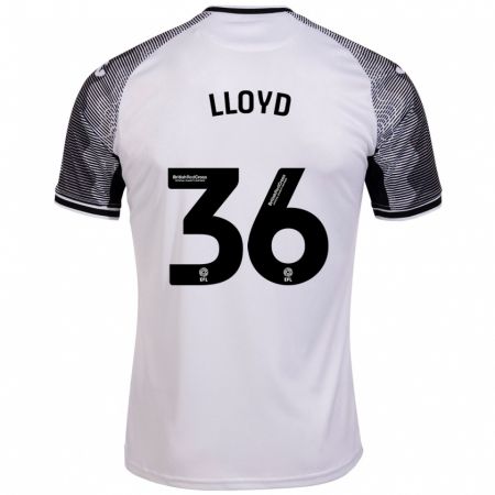 Kandiny Bambino Maglia Ben Lloyd #36 Bianco Kit Gara Home 2023/24 Maglietta