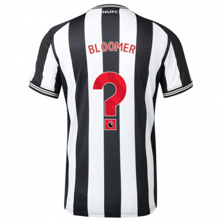 Kandiny Bambino Maglia Guy Bloomer #0 Nero Bianco Kit Gara Home 2023/24 Maglietta