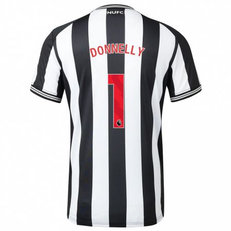 Kandiny Kinder Grace Donnelly #1 Schwarz-Weiss Heimtrikot Trikot 2023/24 T-Shirt Österreich