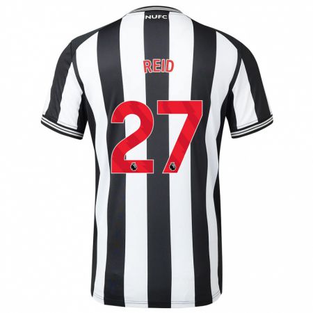 Kandiny Bambino Maglia Hannah Reid #27 Nero Bianco Kit Gara Home 2023/24 Maglietta