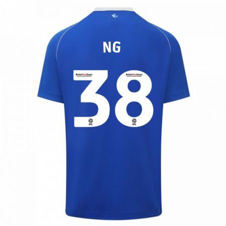 Kandiny Bambino Maglia Perry Ng #38 Blu Kit Gara Home 2023/24 Maglietta