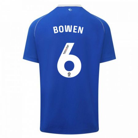 Kandiny Kinderen Megan Bowen #6 Blauw Thuisshirt Thuistenue 2023/24 T-Shirt België