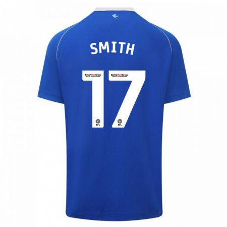 Kandiny Bambino Maglia Hollie Smith #17 Blu Kit Gara Home 2023/24 Maglietta