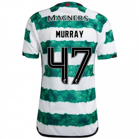 Kandiny Niño Camiseta Dane Murray #47 Verde 1ª Equipación 2023/24 La Camisa México