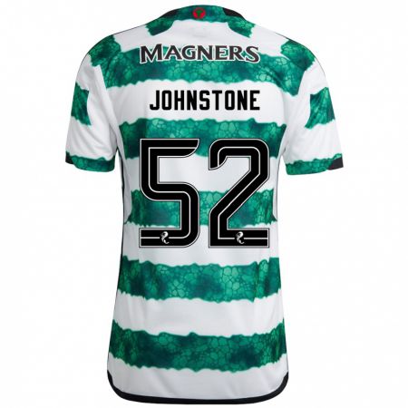 Kandiny Bambino Maglia Rachael Johnstone #52 Verde Kit Gara Home 2023/24 Maglietta