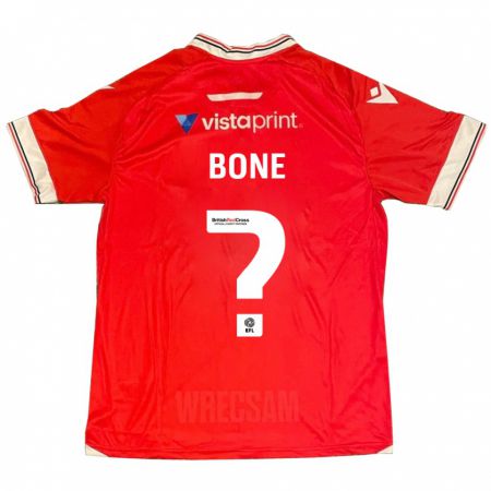 Kandiny Bambino Maglia Kai Bone #0 Rosso Kit Gara Home 2023/24 Maglietta