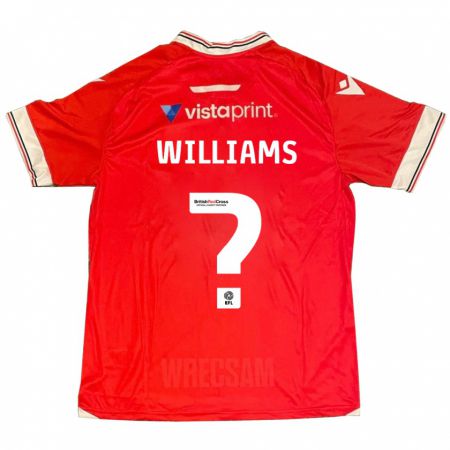 Kandiny Bambino Maglia Sam Williams #0 Rosso Kit Gara Home 2023/24 Maglietta