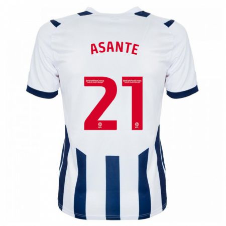 Kandiny Bambino Maglia Brandon Thomas-Asante #21 Bianco Kit Gara Home 2023/24 Maglietta