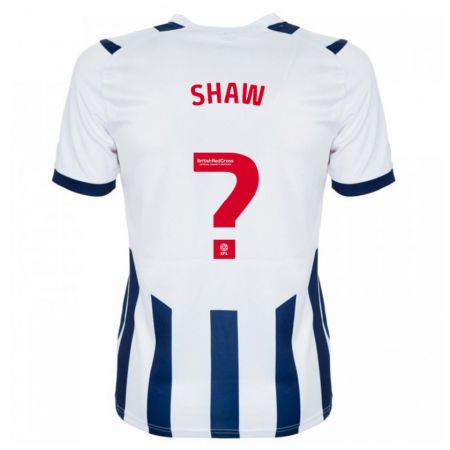 Kandiny Bambino Maglia Josh Shaw #0 Bianco Kit Gara Home 2023/24 Maglietta