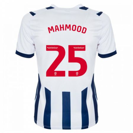 Kandiny Kinderen Mahmood #25 Wit Thuisshirt Thuistenue 2023/24 T-Shirt België