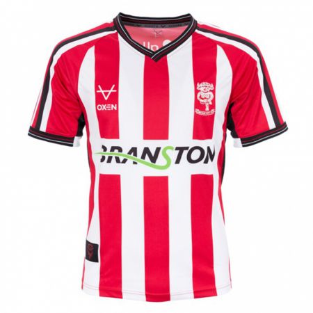 Kandiny Niño Camiseta Neve Hincks #0 Rojo 1ª Equipación 2023/24 La Camisa México