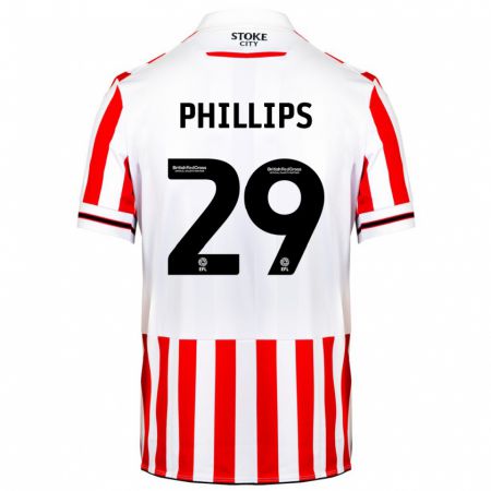 Kandiny Bambino Maglia D'margio Wright-Phillips #29 Rosso Bianco Kit Gara Home 2023/24 Maglietta