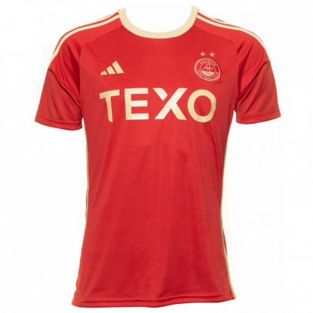 Kandiny Kinderen Hannah Stewart #12 Rood Thuisshirt Thuistenue 2023/24 T-Shirt België