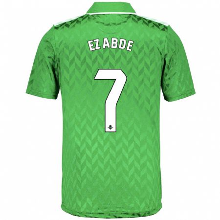 Kandiny Bambino Maglia Abde Ezzalzouli #7 Verde Kit Gara Away 2023/24 Maglietta