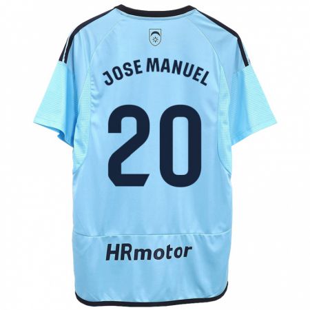 Kandiny Bambino Maglia José Manuel Arnáiz #20 Blu Kit Gara Away 2023/24 Maglietta