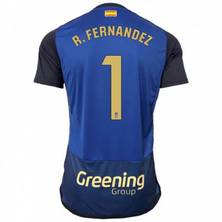 Kandiny Kinderen Raúl Fernández #1 Marine Uitshirt Uittenue 2023/24 T-Shirt België