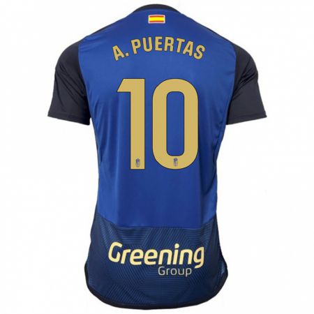 Kandiny Bambino Maglia Antonio Puertas #10 Marina Militare Kit Gara Away 2023/24 Maglietta