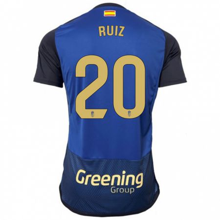 Kandiny Bambino Maglia Sergio Ruiz #20 Marina Militare Kit Gara Away 2023/24 Maglietta