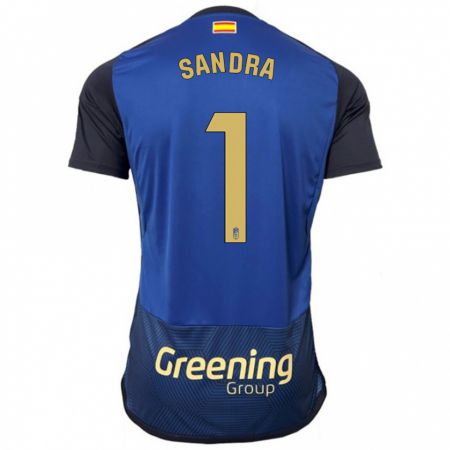 Kandiny Bambino Maglia Sandra #1 Marina Militare Kit Gara Away 2023/24 Maglietta