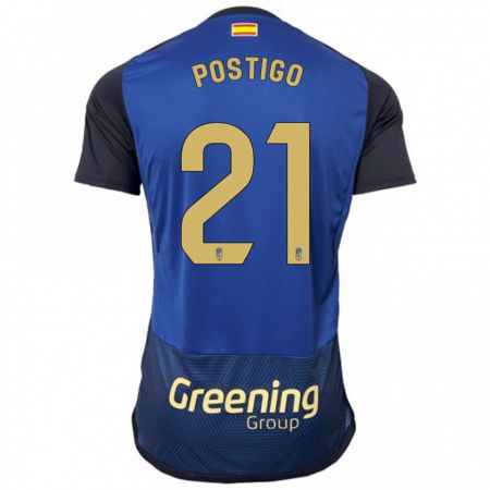 Kandiny Bambino Maglia Postigo #21 Marina Militare Kit Gara Away 2023/24 Maglietta