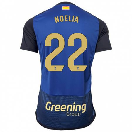 Kandiny Kinder Noelia Salas Mullens #22 Marine Auswärtstrikot Trikot 2023/24 T-Shirt Österreich