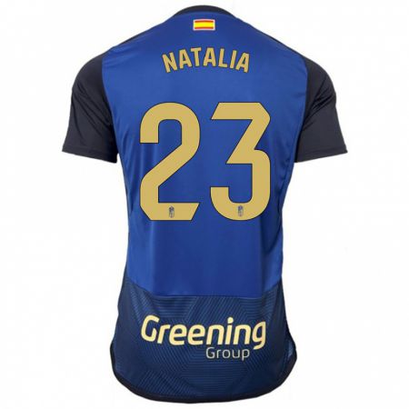 Kandiny Kinderen Natalia #23 Marine Uitshirt Uittenue 2023/24 T-Shirt België