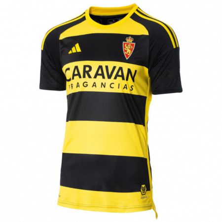 Kandiny Bambino Maglia Jair Amador #3 Nero Giallo Kit Gara Away 2023/24 Maglietta