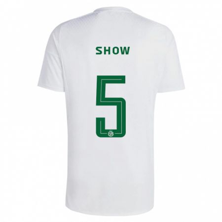 Kandiny Bambino Maglia Show #5 Verde Blu Kit Gara Away 2023/24 Maglietta