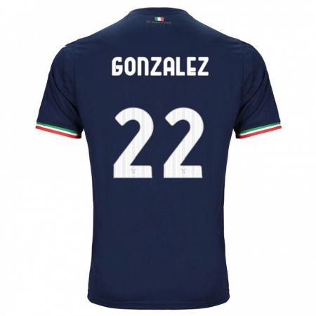 Kandiny Bambino Maglia Diego González #22 Marina Militare Kit Gara Away 2023/24 Maglietta