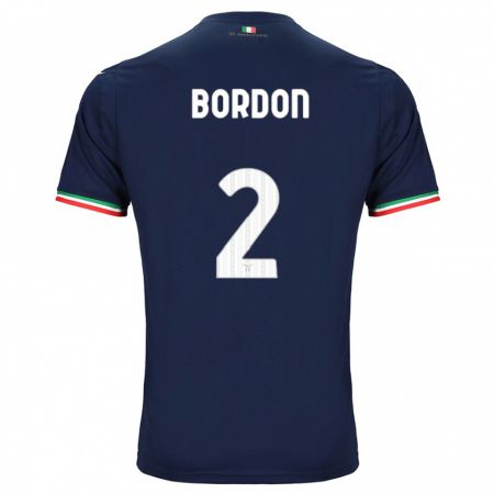 Kandiny Bambino Maglia Filipe Bordon #2 Marina Militare Kit Gara Away 2023/24 Maglietta